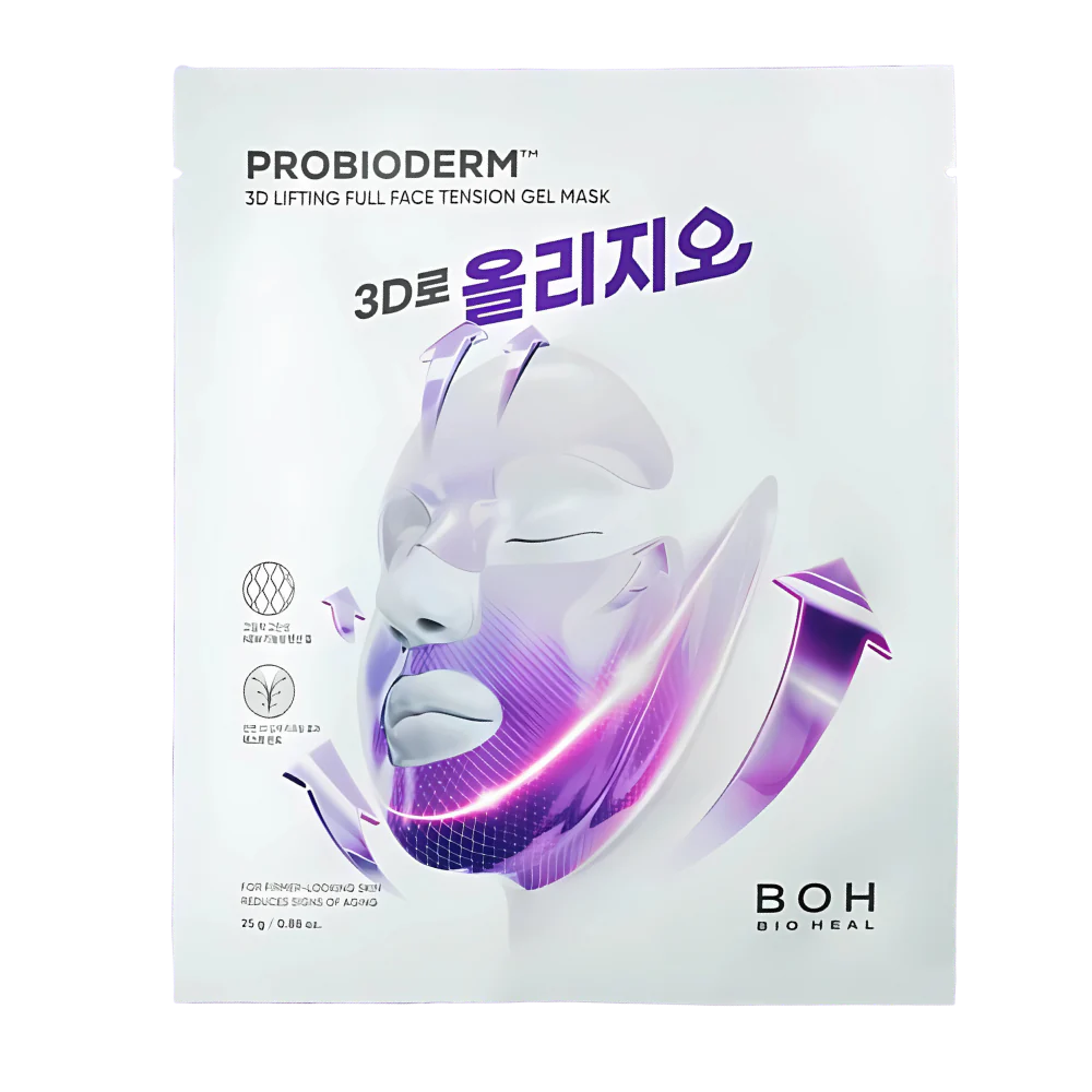 BIOHEAL BOH Pro-bioderm 3D Lifting Full Face Tension Gel Mask - XQ