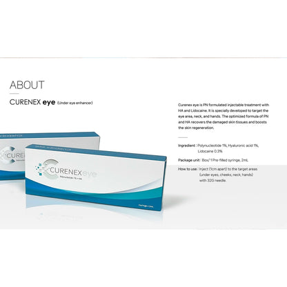 Curenex Eye Skin Booster 1x2ml syringe - XQ Shop