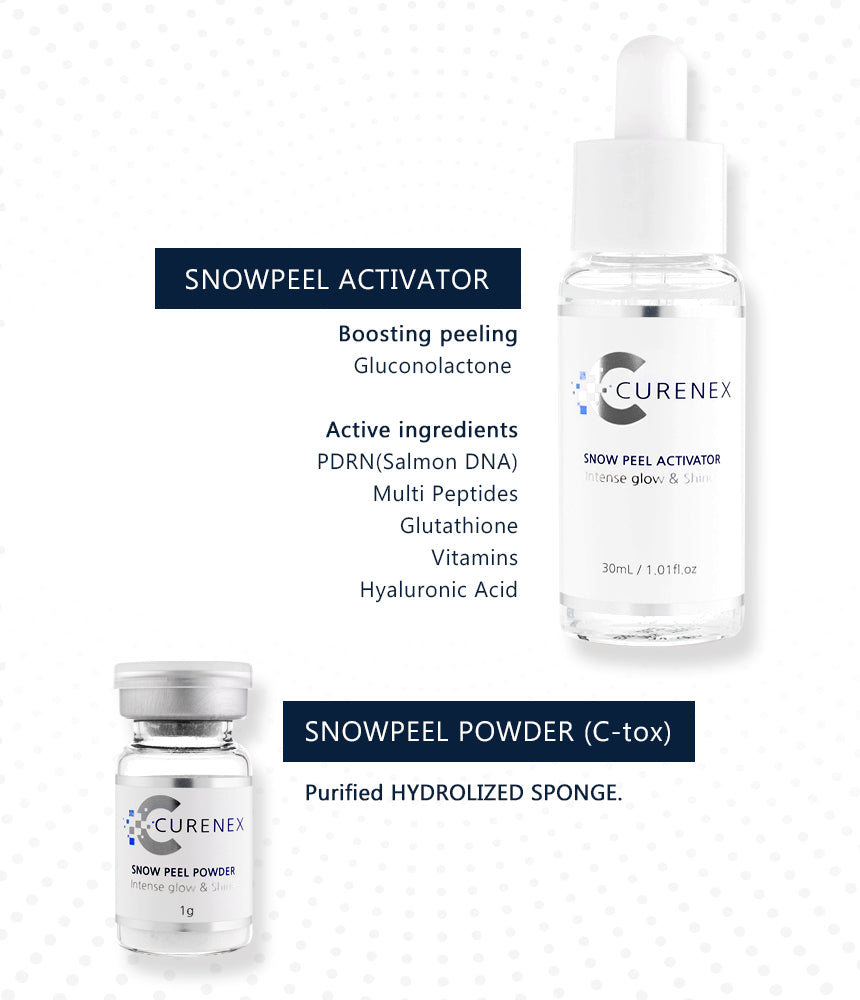 Curenex - SNOWPEEL C-Tox Peel - XQ-Shop