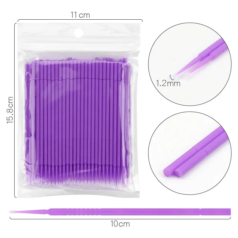 Micro Applicators Swabs (100pk) - XQ-Shop