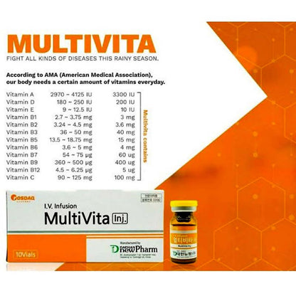 MultiVita lnj. l.V. lnfusion - XQ-Shop