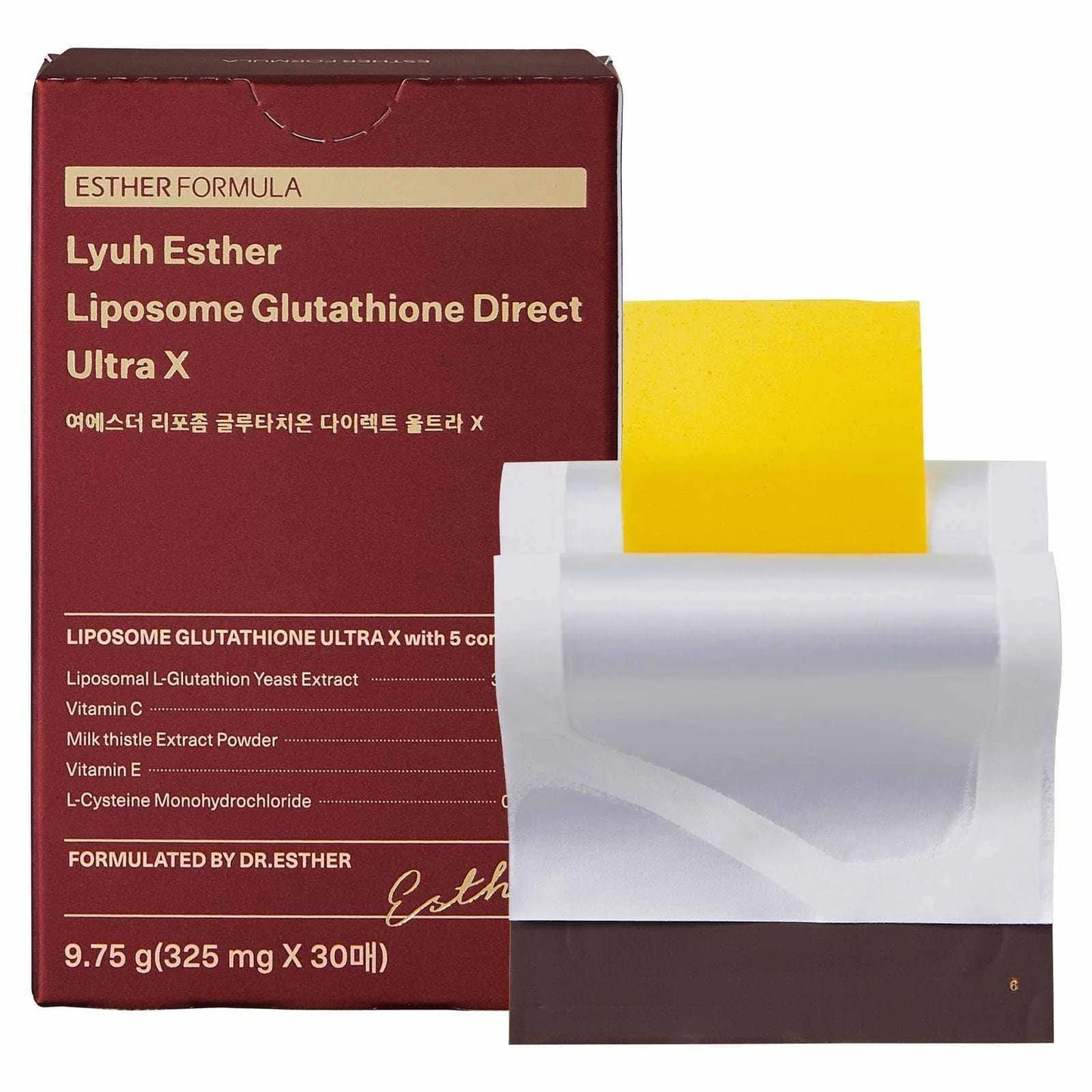 Esther Formula - Liposome Glutathione Direct Ultra X Transdermal Film - XQ-Shop