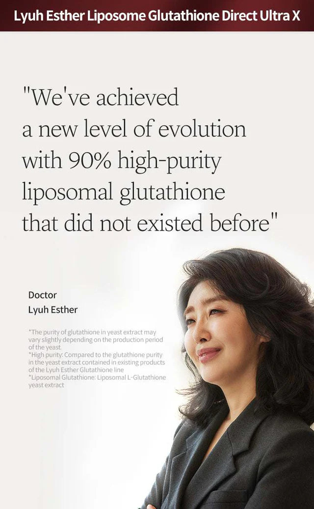 Esther Formula - Liposome Glutathione Direct Ultra X Transdermal Film - XQ-Shop