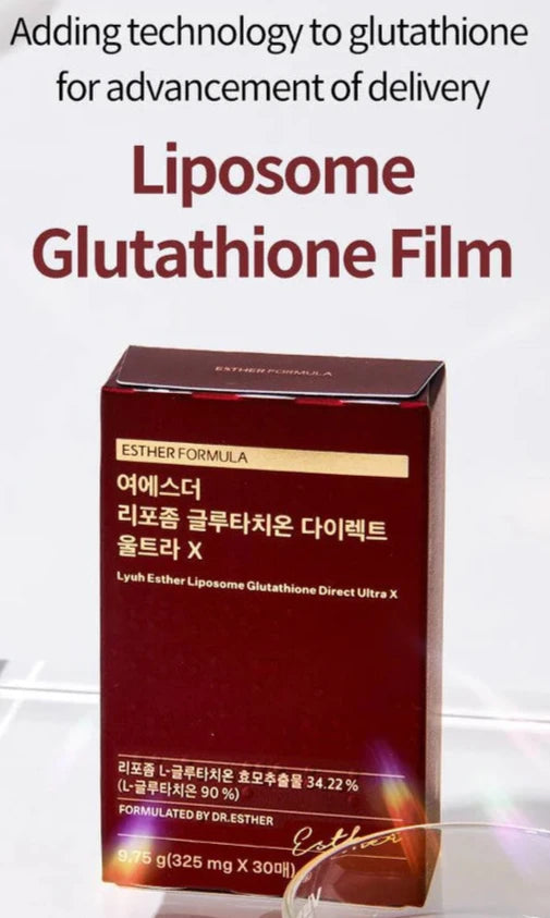 Esther Formula - Liposome Glutathione Direct Ultra X Transdermal Film - XQ-Shop