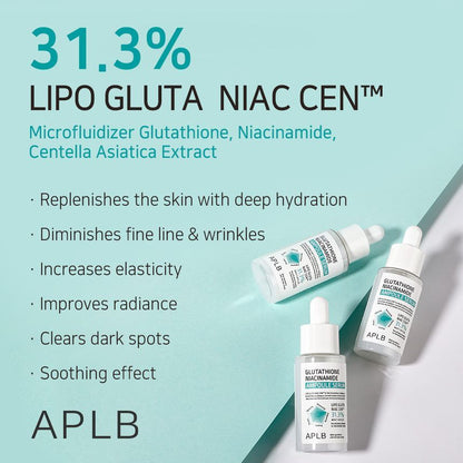 APLB - Glutathione Niacinamide Ampoule Serum - 40ml - XQ