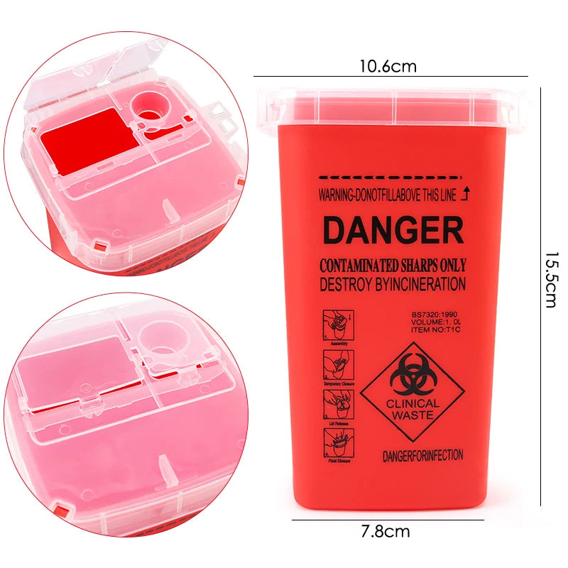 Sharps Container - Small 1 Liter - XQ-Shop