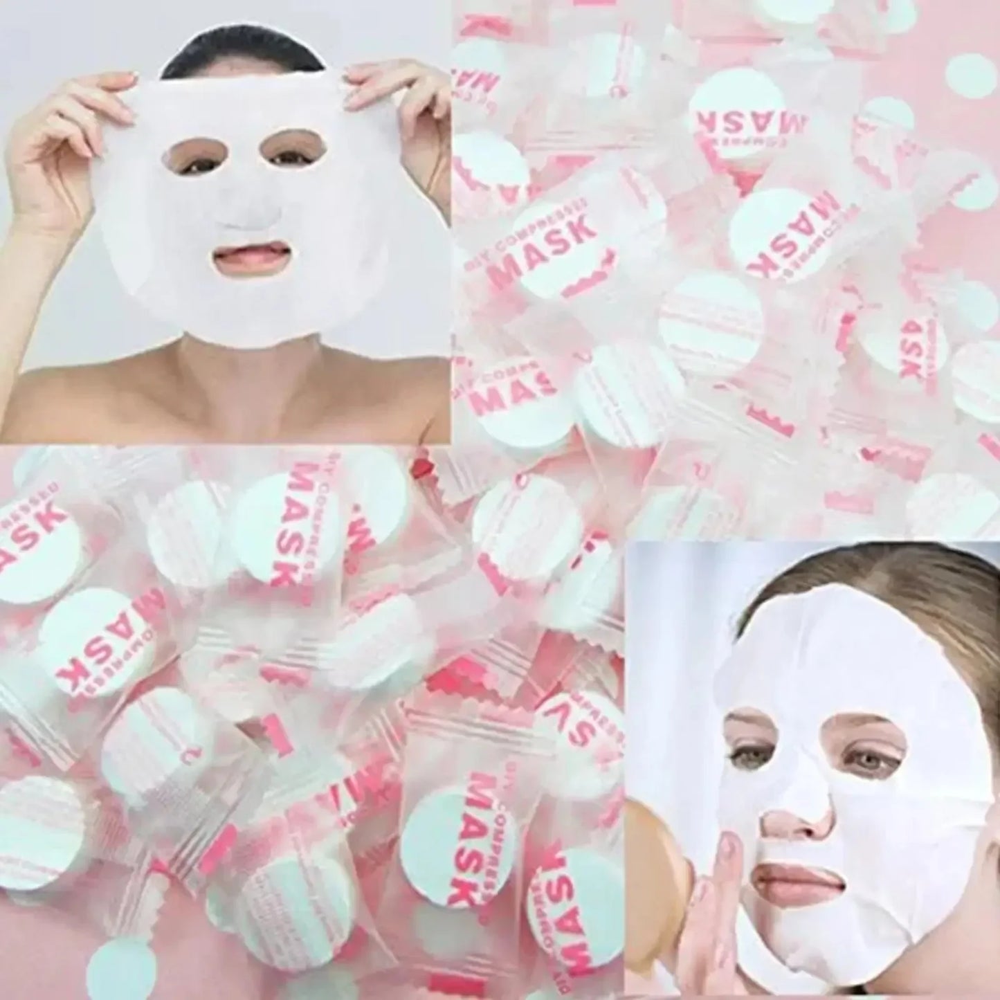 DIY Disposable Sheet Masks - Turn Serum Skin Booster into Mask - XQ