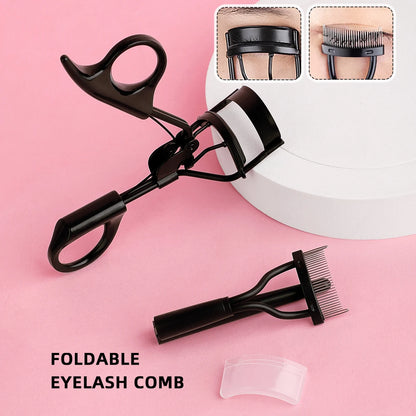 Stainless Steel Eyelash Comb & Curler Combo - XQ-Shop