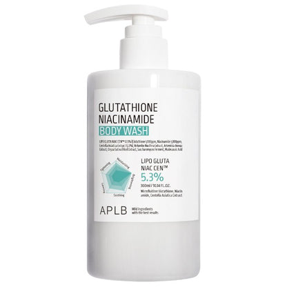 APLB - Glutathione Niacinamide Body Wash - 300ml - XQ