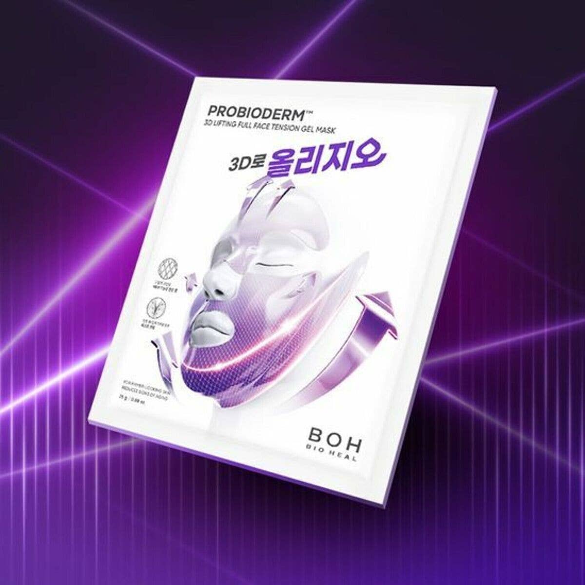 BIOHEAL BOH Pro-bioderm 3D Lifting Full Face Tension Gel Mask - XQ