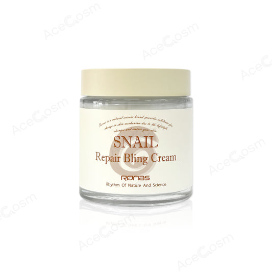 RONAS Snail Repair Bling Cream 100ml - XQ