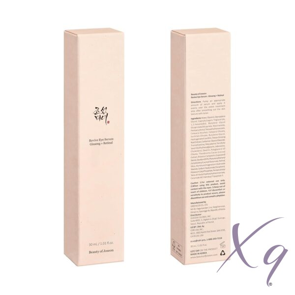 Beauty of Joseon - Revive Eye Serum w. Ginseng + Retinal 30ml - Image 2