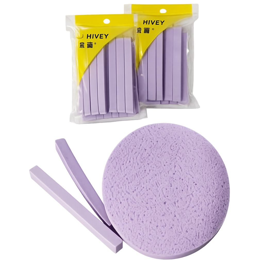 Compressed Super Soft Facial Sponges