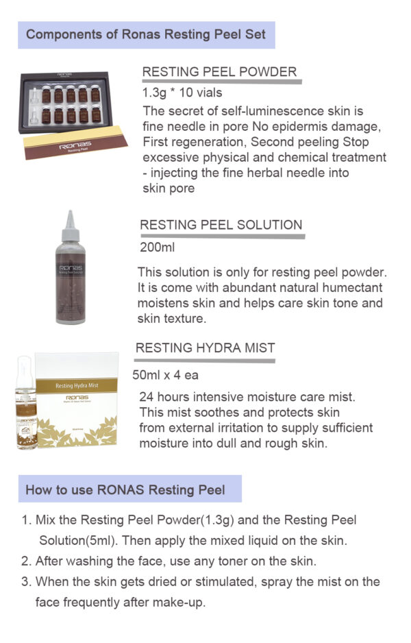 Ronas Resting Peel Phytozen Peel Kit - Image 5