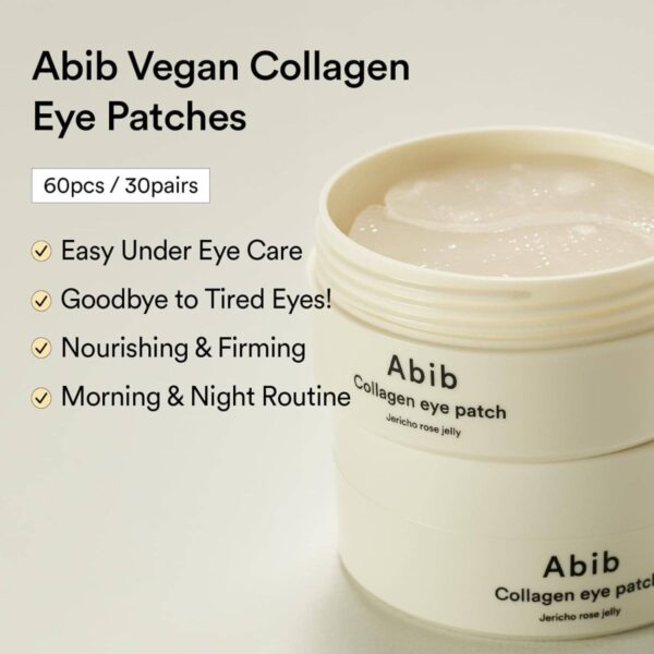 Abib - Jericho Rose Jelly Collagen Eyepatch 60 Patches - Image 4