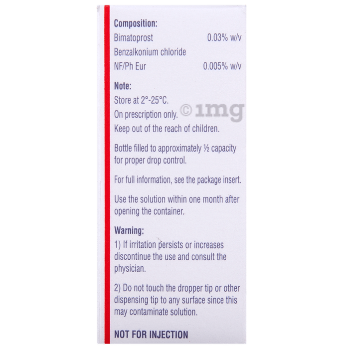 Bimatoprost Ophthalmic Eye Drops LATISSE Lash Growth Serum (3ml) 5Xq-VIP Bimatoprost Ophthalmic Eye Drops LATISSE Lash Growth Serum (3ml) - Image 5