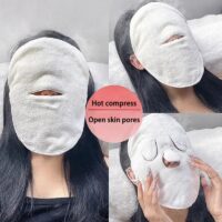 Cotton Face And Chest Compress Wrap