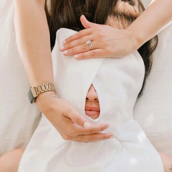 Cotton Face and Chest Compress Wrap - Image 2