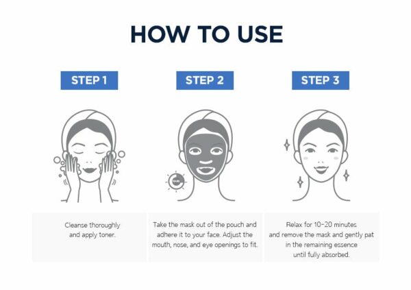 Curenex Intense Glow & Shine Salmon DNA Mask - Image 3