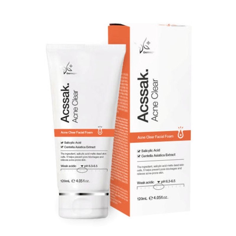 Dermagen - Acssak. Acne Clear Facial Foam 6.08 fl.oz. 1Xq-VIP Dermagen - Acssak. Acne Clear Facial Foam 6.08 fl.oz.