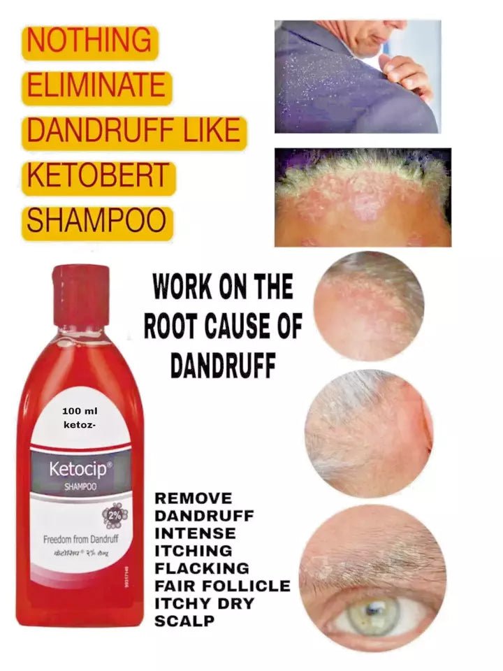 Ketocip Dandruff Antifungal Shampoo 100ml - 2% Ketoconazole 4Xq-VIP Ketocip Dandruff Antifungal Shampoo 100ml - 2% Ketoconazole - Image 4