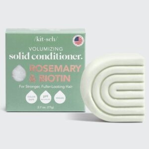 /kit•sch/ - Rosemary & Biotin Volumizing Solid Conditioner