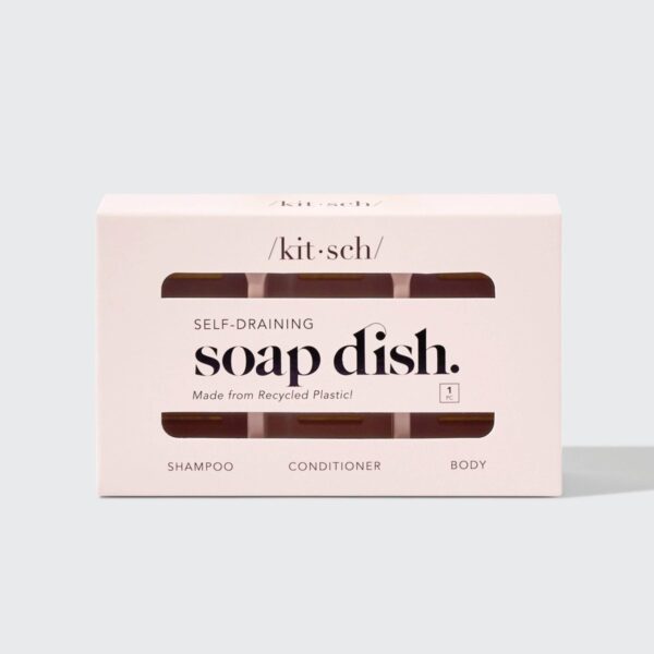 /kit•sch/ - Terracotta Self-draining Soap Dish - Image 3