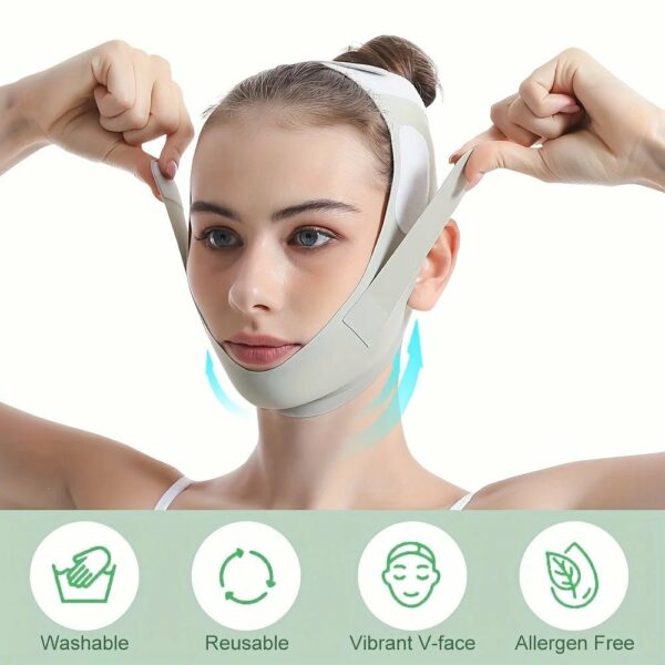 Lifting Compression Mask - Post DIY Procedure Healing Bandage - Image 4