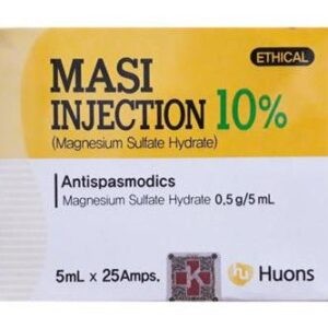 Masi Injection - Magnesium Sulphate Hydrate 10% 500mg