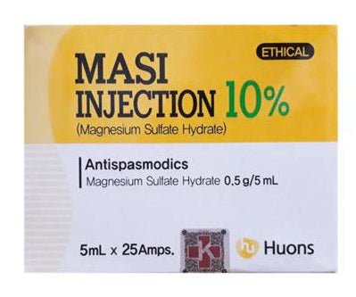 Masi Injection - Magnesium Sulphate Hydrate 10% 500mg