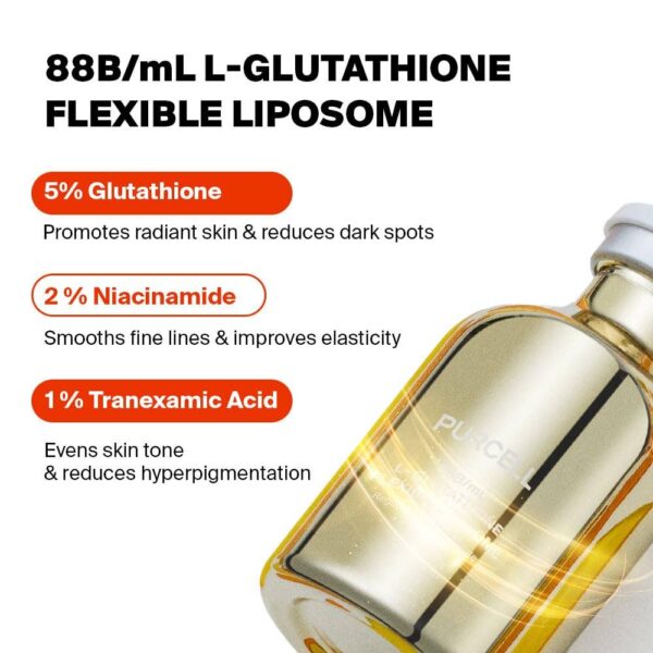 PURCELL - 5% Glutathione Face Serum 1.01 oz - Image 3
