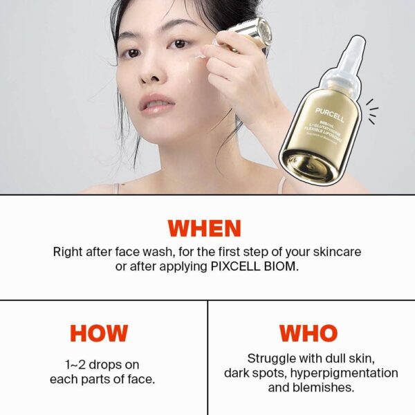 PURCELL - 5% Glutathione Face Serum 1.01 oz - Image 4