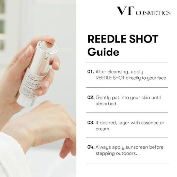 VT COSMETICS - CICA Reedle Shot 100 Essence 50ml 1.69 fl oz - Image 4