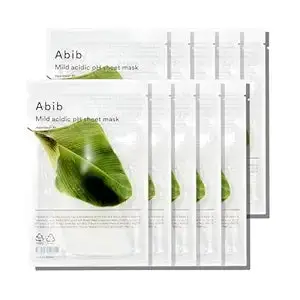 ABIB Mild acidic pH sheet mask Heartleaf Fit 10 Sheets