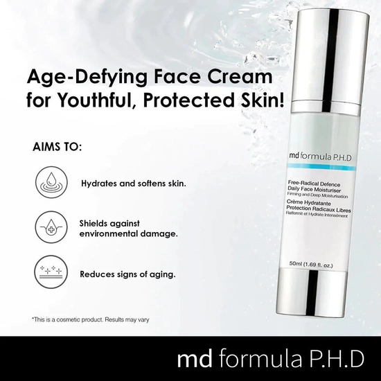 md formula P.H.D - Free Radical Defense Daily Moisturizer 50mL Xq-VIP