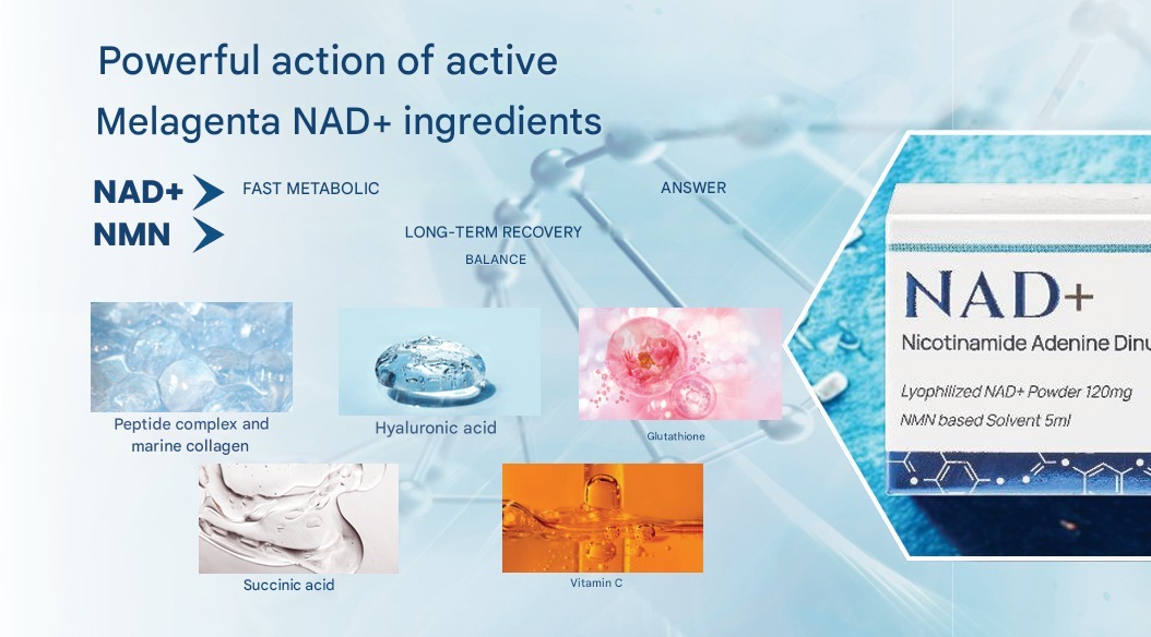 Melagenta NAD+ Skin Booster Xq-VIP