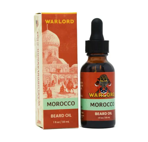 WARLORD - MOROCCO Beard Oil 1 fl oz