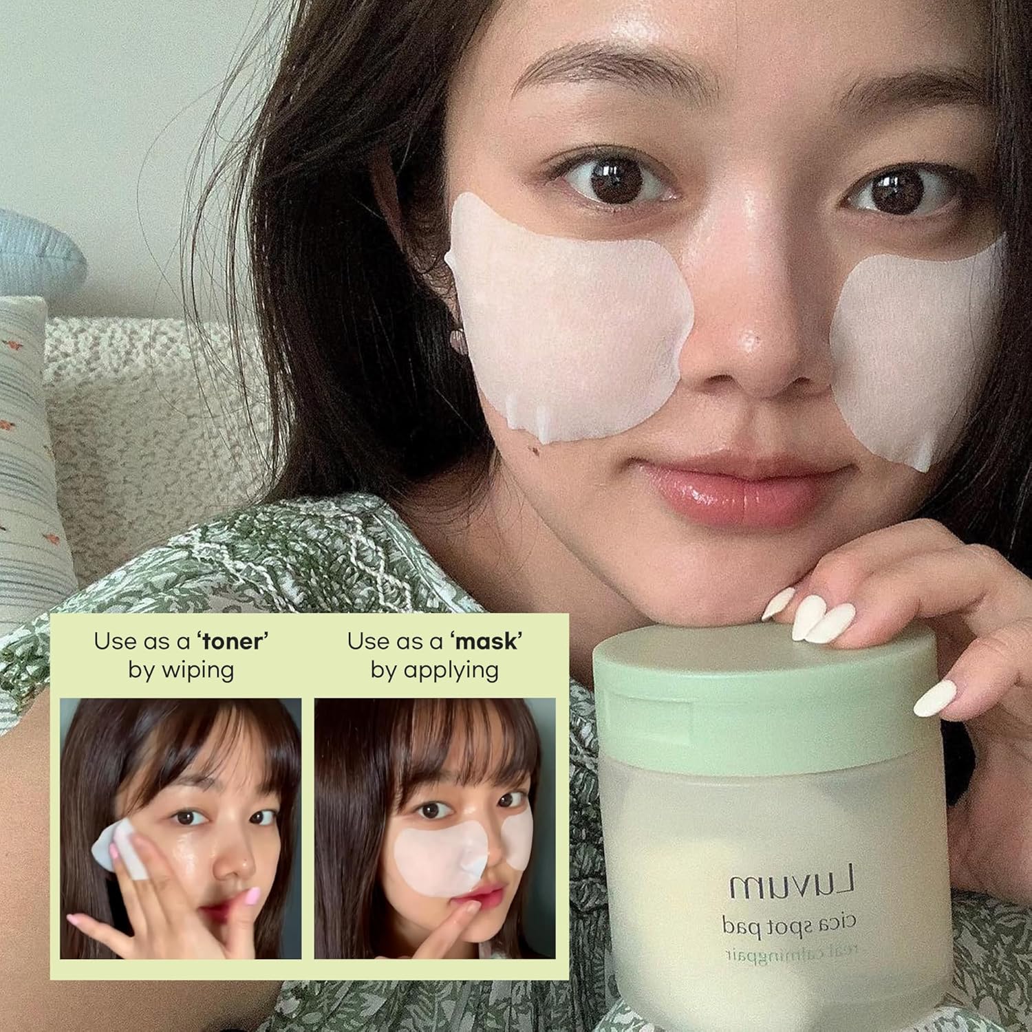 Luvum - Calming Repair Cica Spot Pad 60ea 7Xq-VIP Luvum - Calming Repair Cica Spot Pad 60ea - Image 7