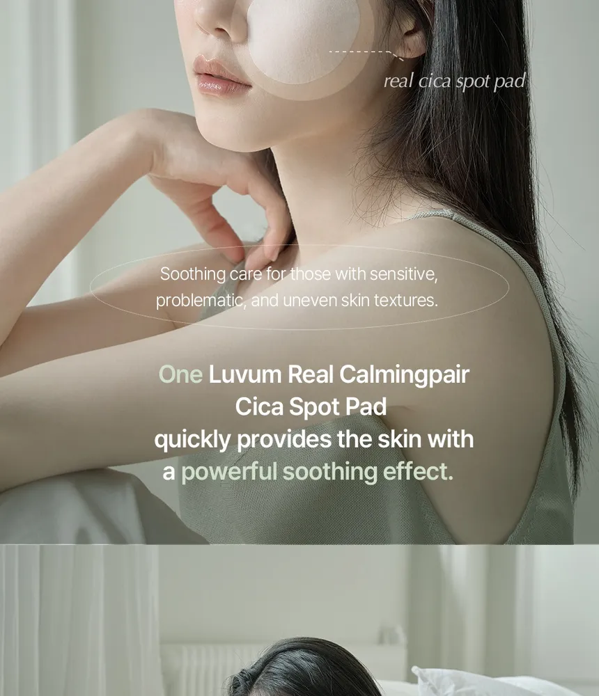 Luvum - Calming Repair Cica Spot Pad 60ea 18Xq-VIP Luvum - Calming Repair Cica Spot Pad 60ea Xq-VIP