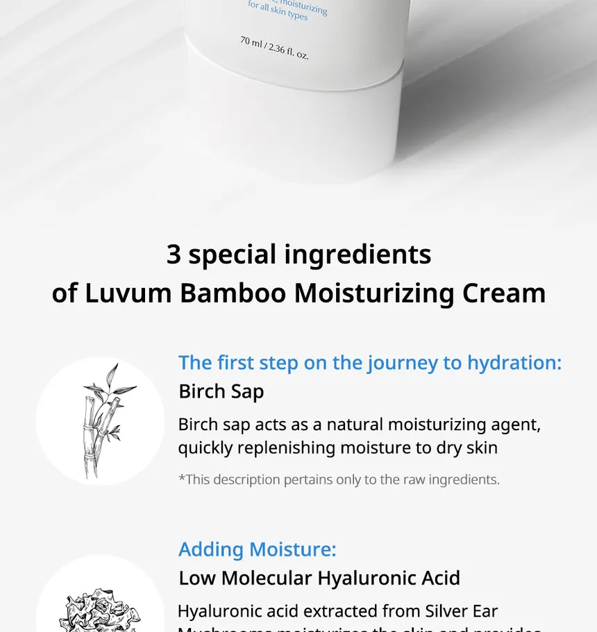 Luvum - Bamboo Hyaluronic Moisture Cream 150ml 19Xq-VIP Luvum - Bamboo Hyaluronic Moisture Cream 150ml Xq-VIP