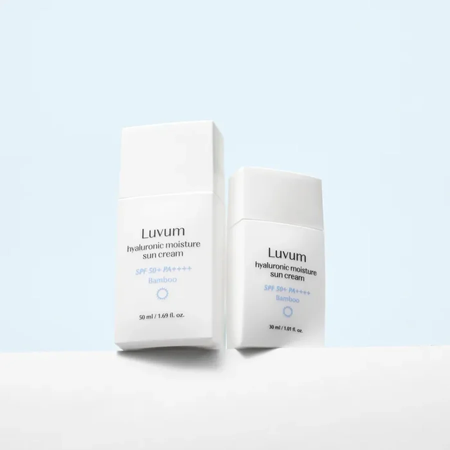Luvum - Bamboo Hyaluronic Moisture Sun Cream SPF50+ PA++++ 30ml - Image 2