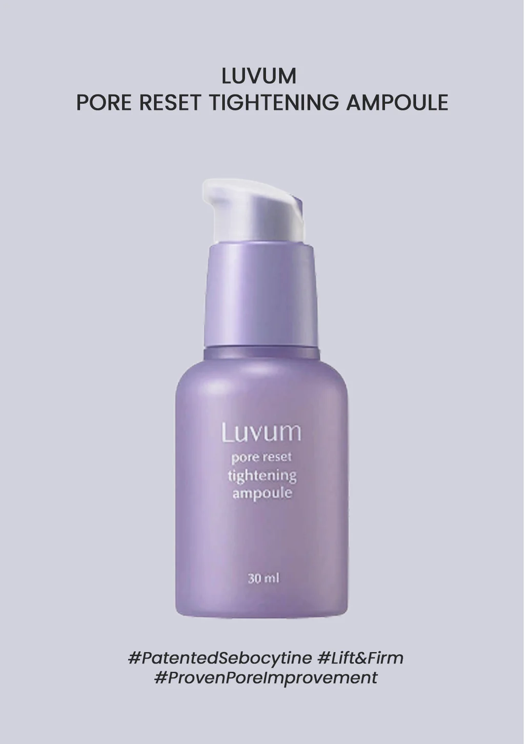 Luvum - Pore Reset Tightening Ampoule 30ml - Image 3