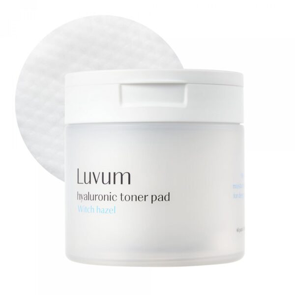 Luvum - Witch Hazel Hyaluronic Toner Pad 60ea