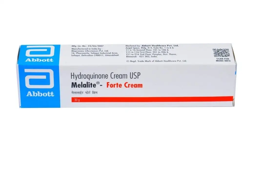 Melalite Forte Hydroquinone Cream 4% — Abbott Labs 30g 4Xq-VIP Melalite Forte Hydroquinone Cream 4% — Abbott Labs 30g - Image 4