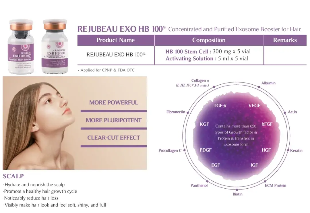 Rejubeau - Exo HB 100% Premium Hair Booster 3Xq-VIP Rejubeau - Exo HB 100% Premium Hair Booster Xq-VIP