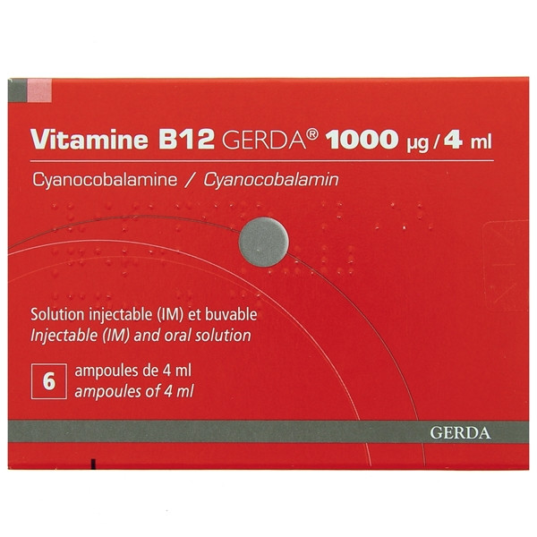 Gerda - Vitamin B12 1000μg (6 amp)