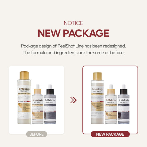 Dr.Melaxin - Peel Shot Exfoliating Black Rice Ampoule - Image 4