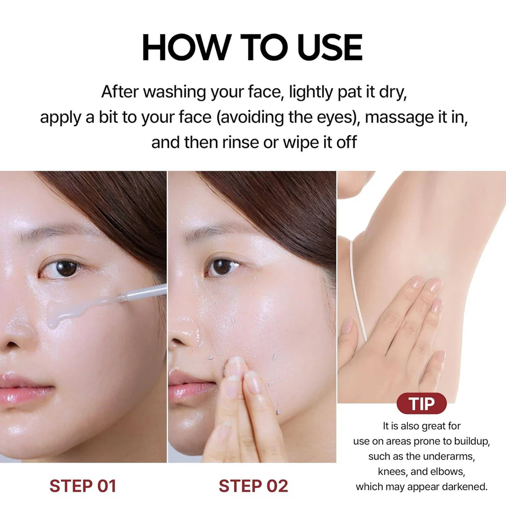 Dr.Melaxin - Peel Shot Glow White Rice Peeling Ampoule 80ml - Image 2