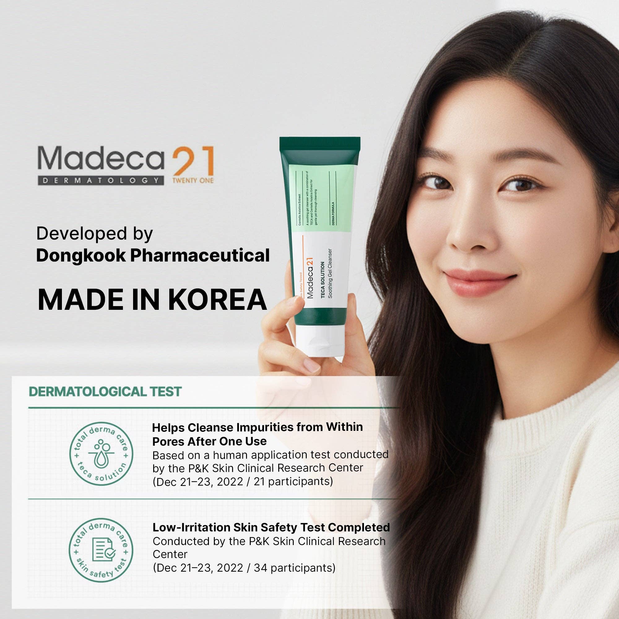 MADECA21 - TECA Solution Soothing Gel Cleanser 100ml - Image 5