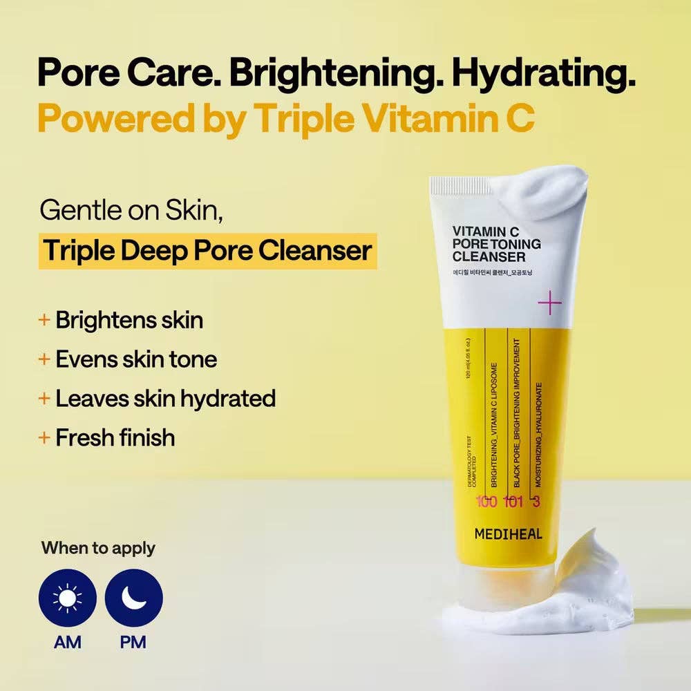 Mediheal Vitamin C Pore Toning Cleanser - Image 4
